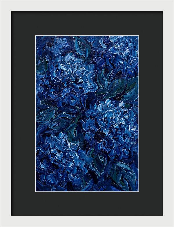 Blue Hydrangea Bliss