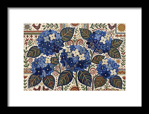 Blue Hydrangea Delight