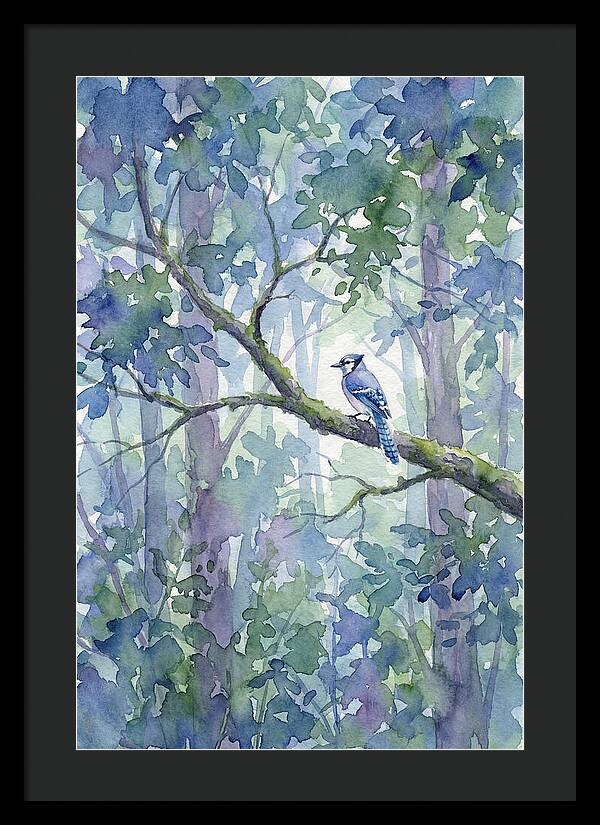 Blue Jay Among The Trees