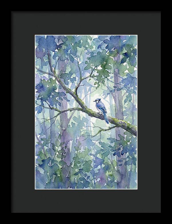 Blue Jay Among The Trees
