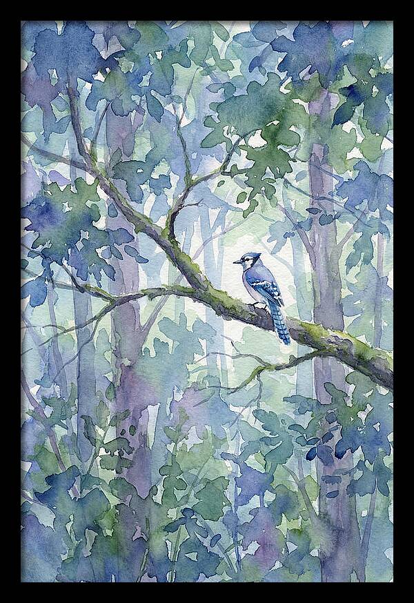 Blue Jay Among The Trees