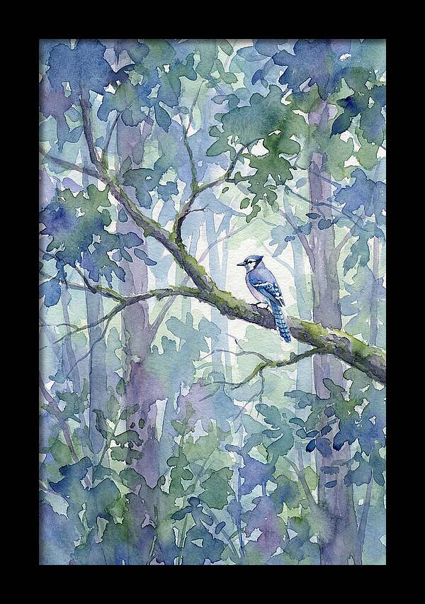 Blue Jay Among The Trees
