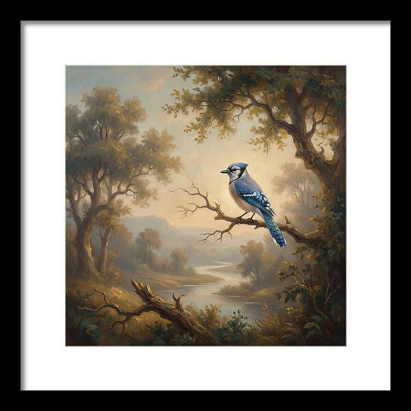 Blue Jay Perched