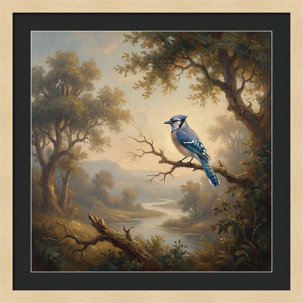Blue Jay Perched