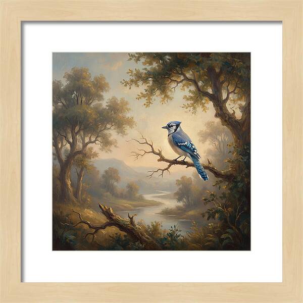 Blue Jay Perched