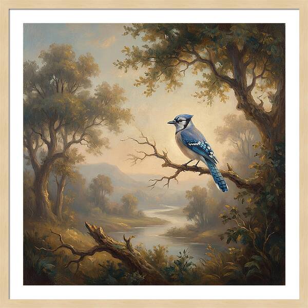 Blue Jay Perched