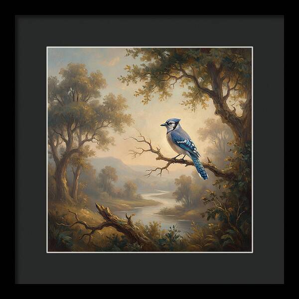 Blue Jay Perched
