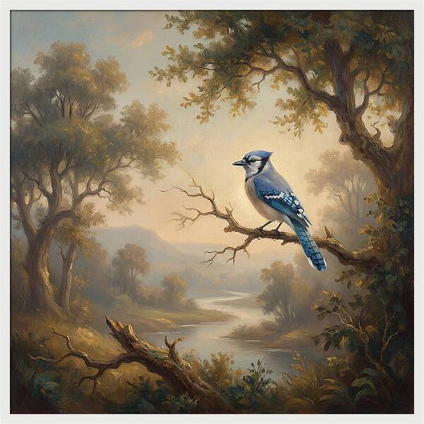 Blue Jay Perched