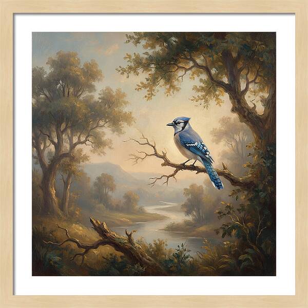 Blue Jay Perched