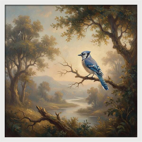 Blue Jay Perched