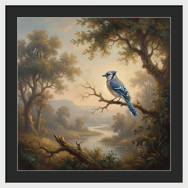 Blue Jay Perched