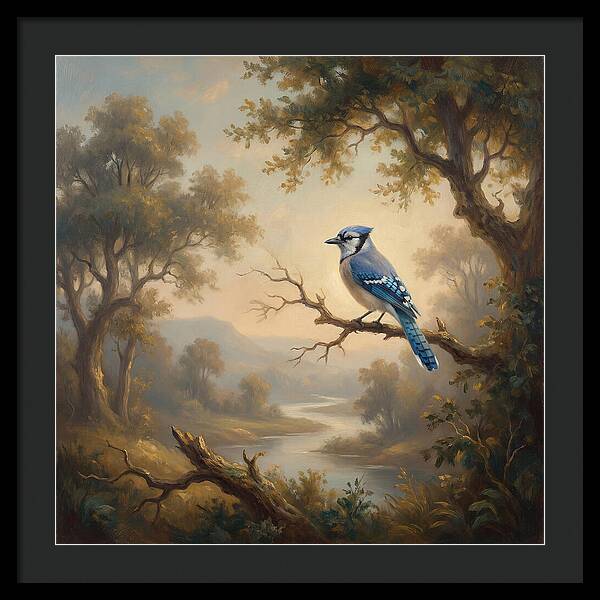 Blue Jay Perched