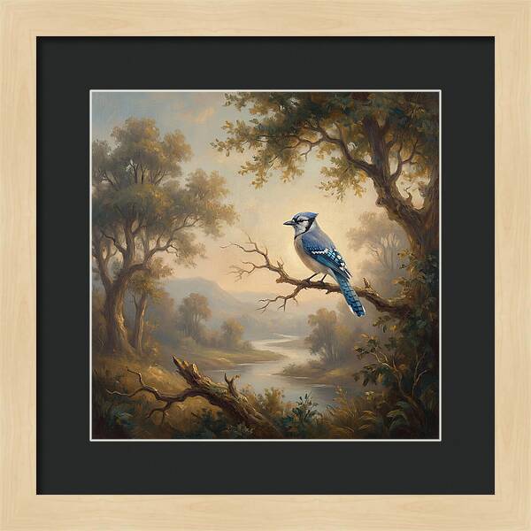 Blue Jay Perched