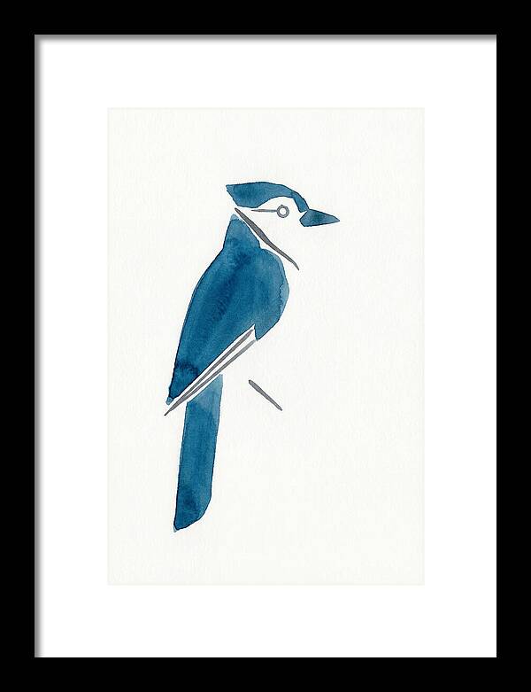 Blue Jay Silhouette