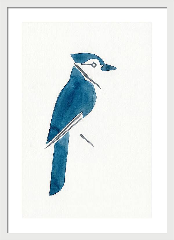Blue Jay Silhouette