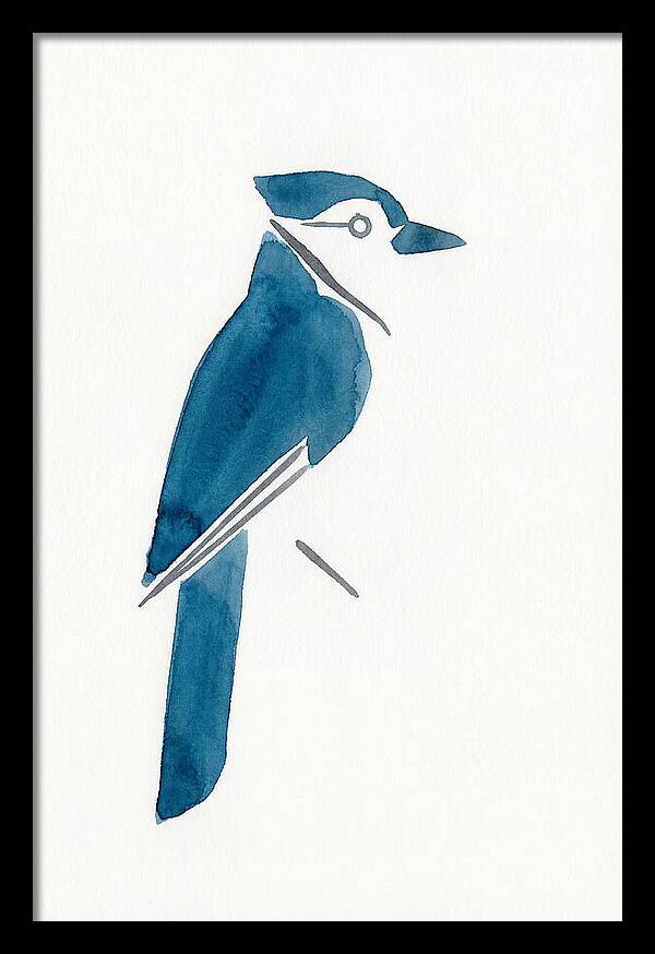 Blue Jay Silhouette