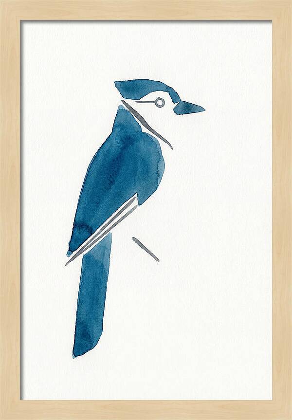 Blue Jay Silhouette