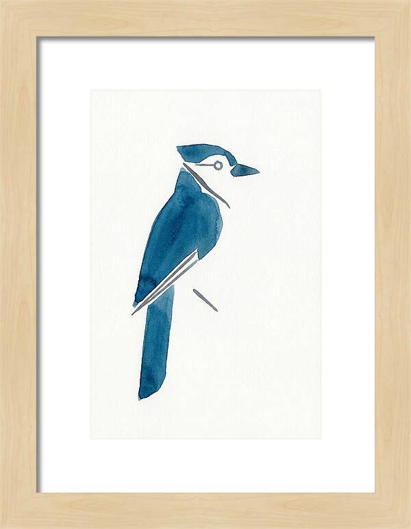 Blue Jay Silhouette