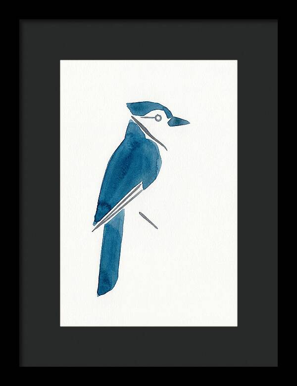 Blue Jay Silhouette
