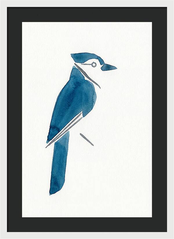 Blue Jay Silhouette