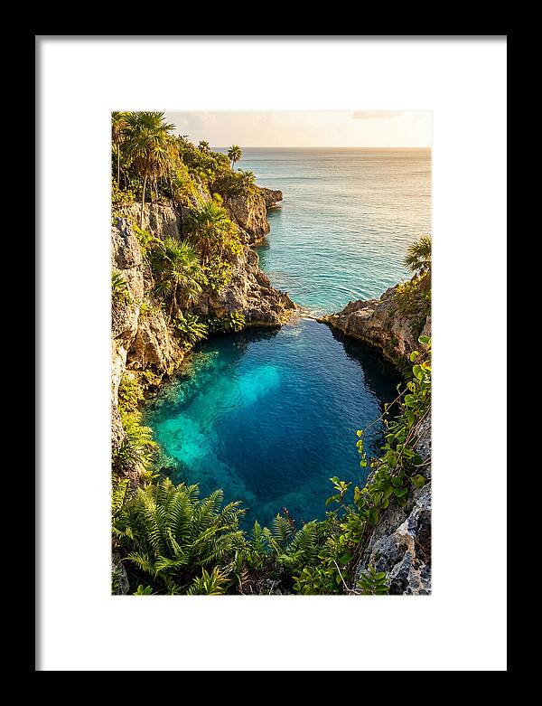 Blue Lagoon At Golden Hour