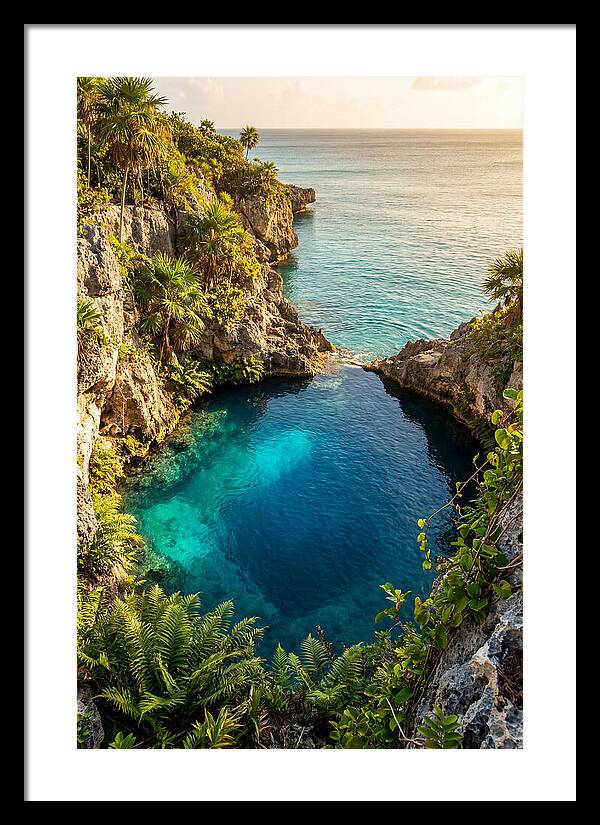 Blue Lagoon At Golden Hour