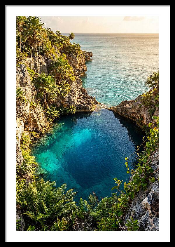 Blue Lagoon At Golden Hour