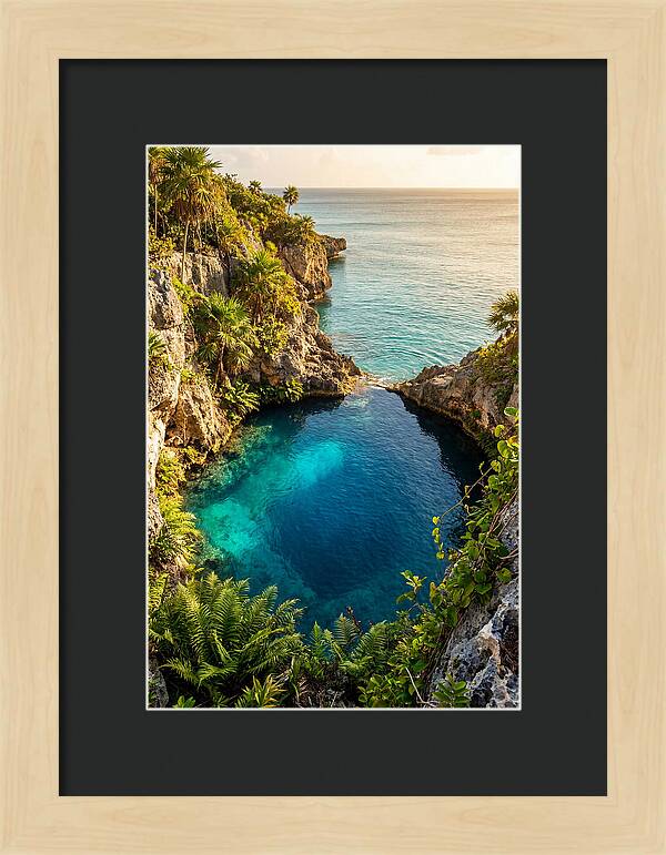 Blue Lagoon At Golden Hour