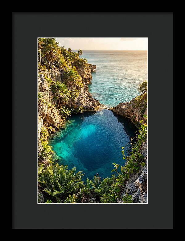 Blue Lagoon At Golden Hour