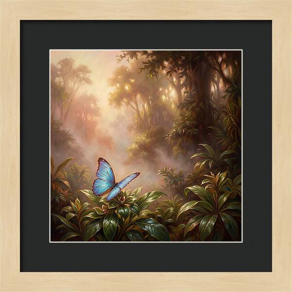 Blue Morpho Butterfly