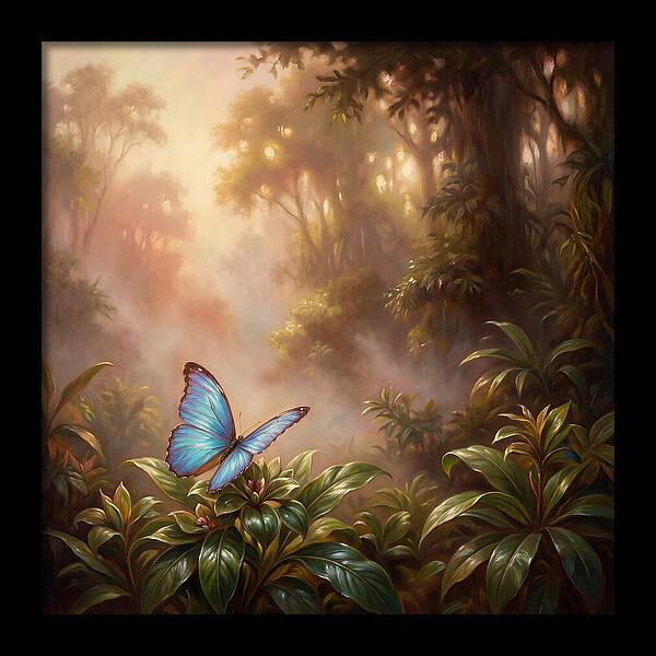 Blue Morpho Butterfly