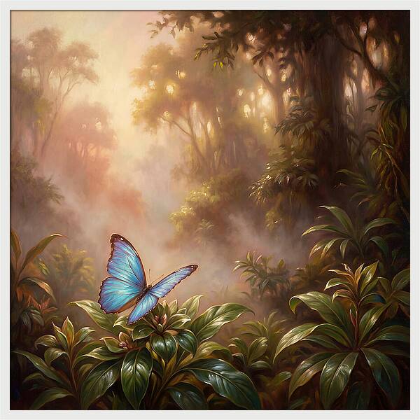 Blue Morpho Butterfly