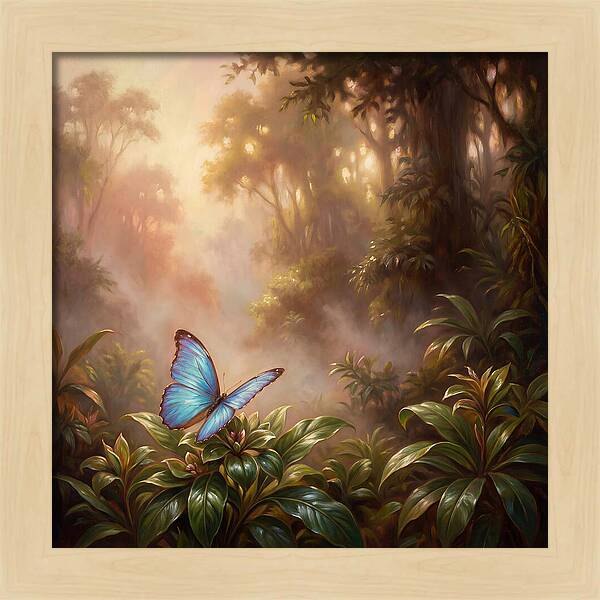 Blue Morpho Butterfly