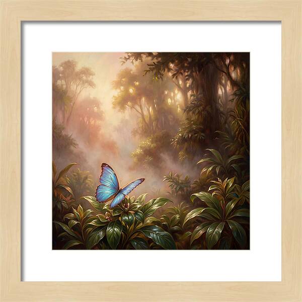 Blue Morpho Butterfly