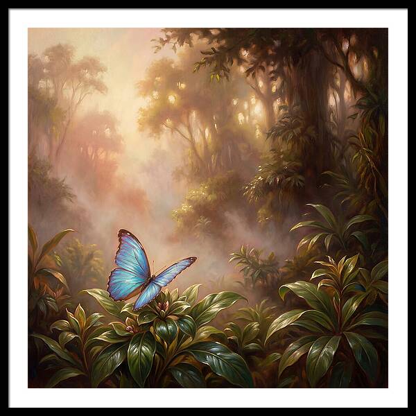 Blue Morpho Butterfly