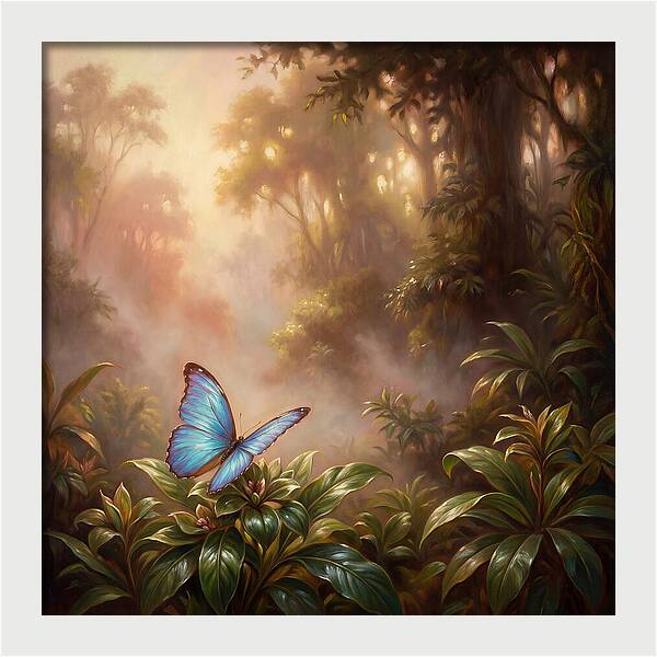 Blue Morpho Butterfly