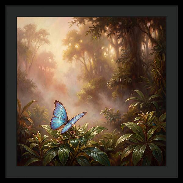 Blue Morpho Butterfly