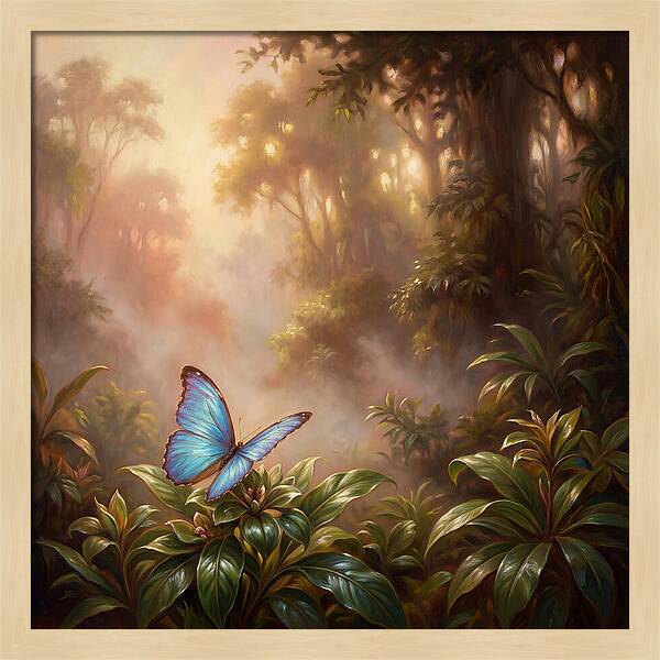 Blue Morpho Butterfly