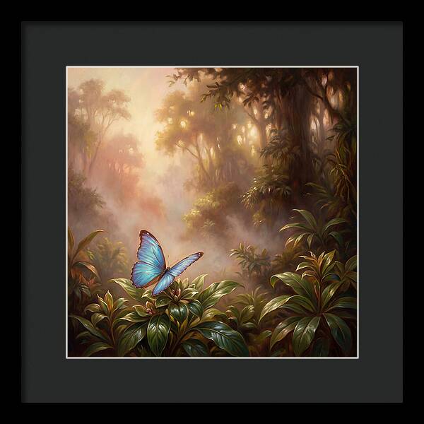 Blue Morpho Butterfly