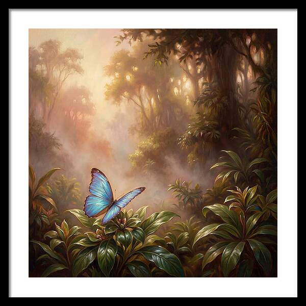 Blue Morpho Butterfly