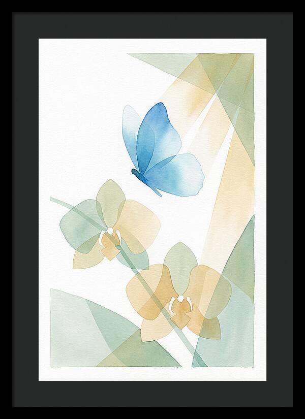 Blue Morpho Butterfly Elegance