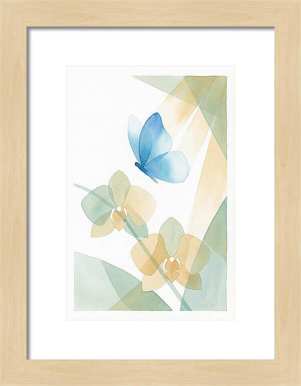 Blue Morpho Butterfly Elegance