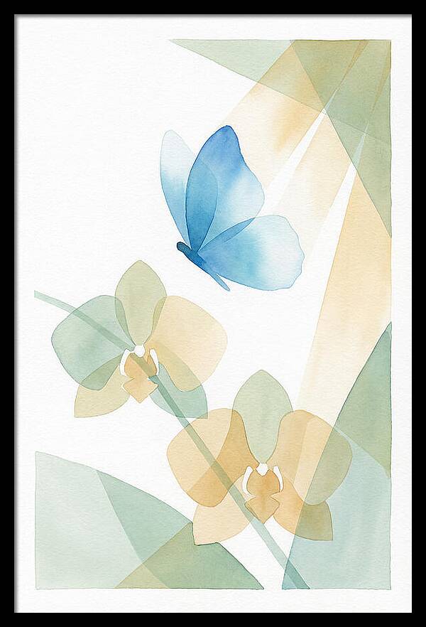 Blue Morpho Butterfly Elegance