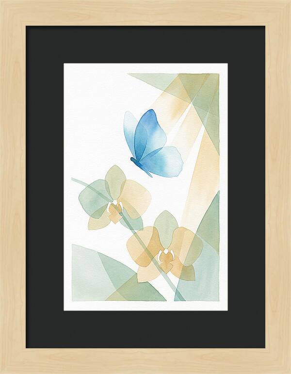 Blue Morpho Butterfly Elegance