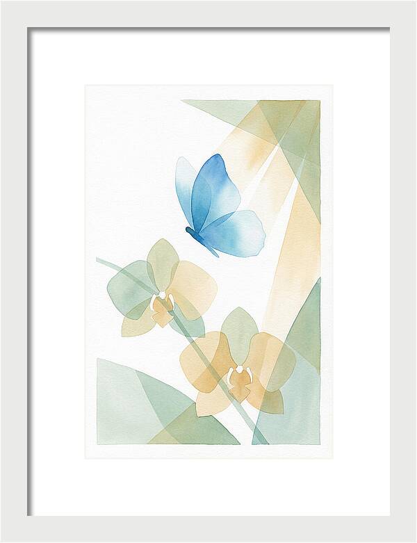Blue Morpho Butterfly Elegance