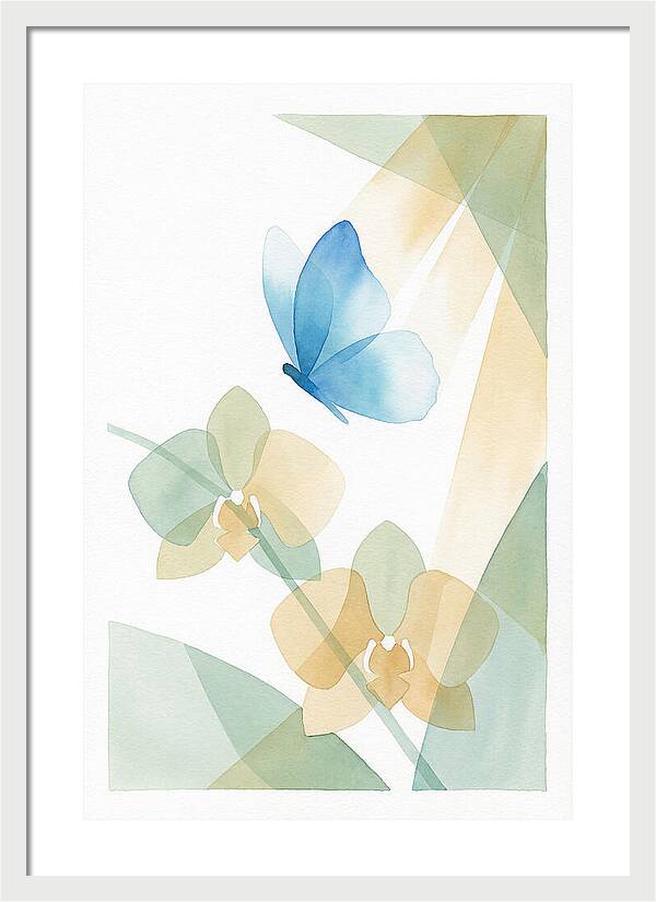 Blue Morpho Butterfly Elegance