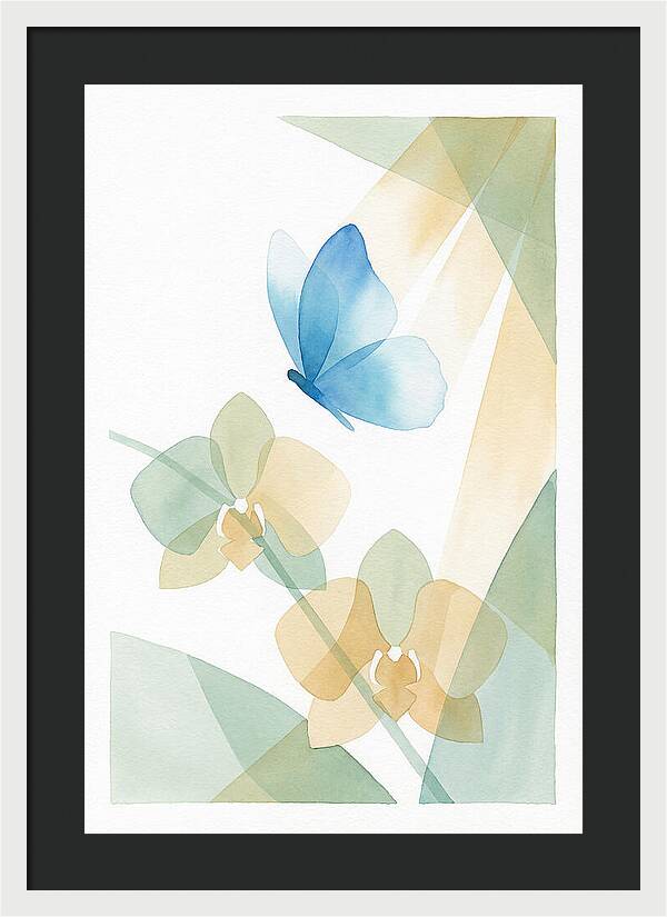 Blue Morpho Butterfly Elegance