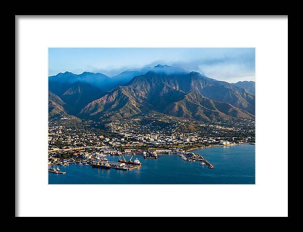 Blue Mountains Over Kingston Coastline