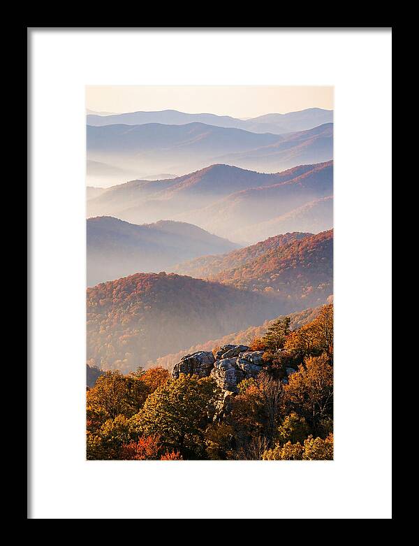 Blue Ridge Parkway Autumn Serenity