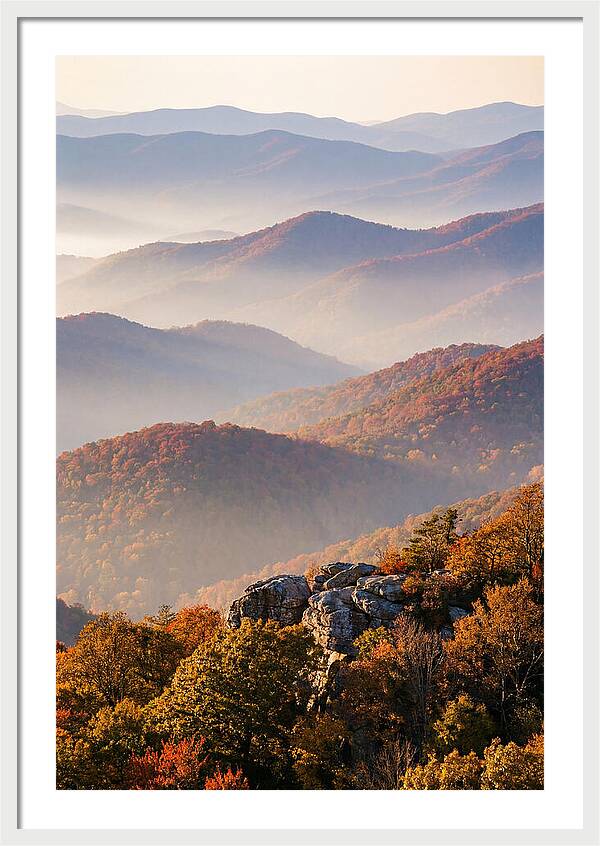 Blue Ridge Parkway Autumn Serenity